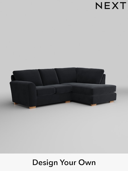 Plush Velvet Easy Clean/Charcoal Grey Michigan Ii (H37050) | £1,450