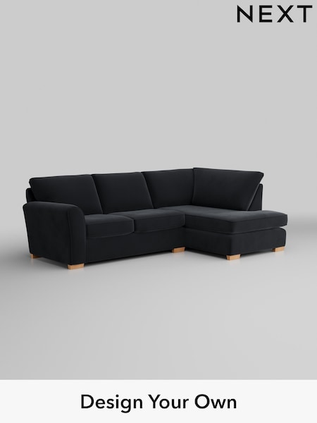 Plush Velvet Easy Clean/Charcoal Grey Michigan Ii (H37050) | £1,550