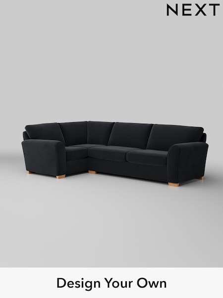 Plush Velvet Easy Clean/Charcoal Grey Michigan Ii (H37050) | £1,675