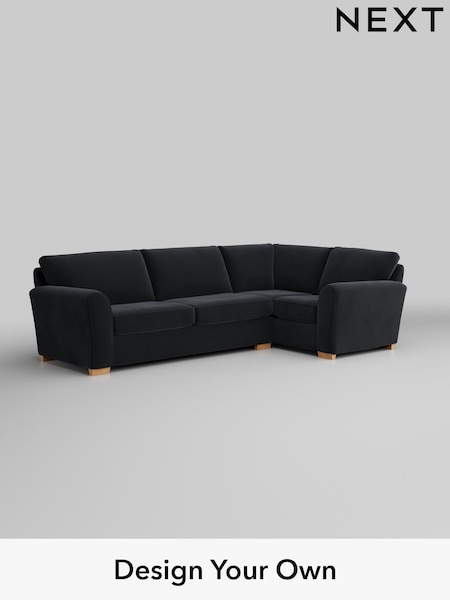 Plush Velvet Easy Clean/Charcoal Grey Michigan Ii (H37050) | £1,675
