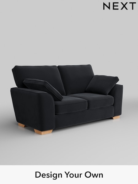 Plush Velvet Easy Clean/Charcoal Grey Stamford (H37052) | £1,150