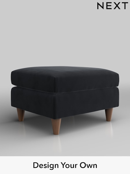 Plush Velvet Easy Clean/Charcoal Grey Elliot Highback (H37053) | £350