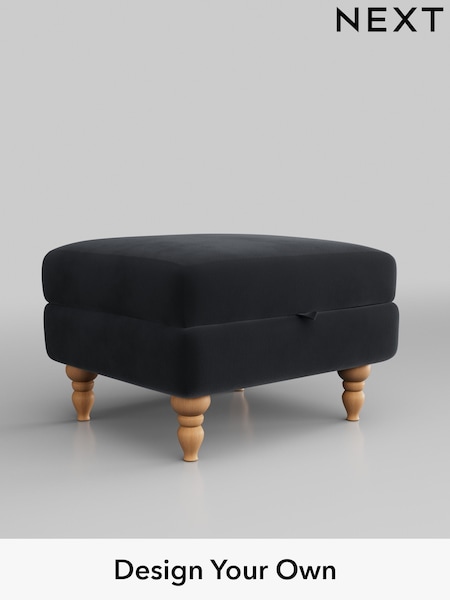 Plush Velvet Easy Clean/Charcoal Grey Mallory (H37054) | £475
