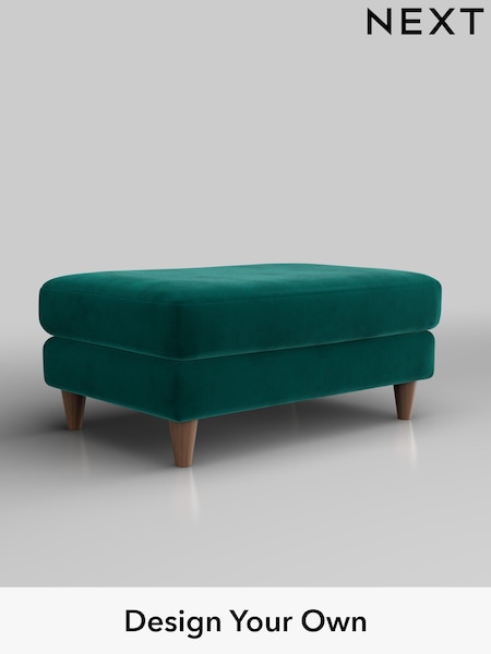 Plush Velvet Easy Clean/Juniper Green Hartley Relaxed Sit (H37057) | £425