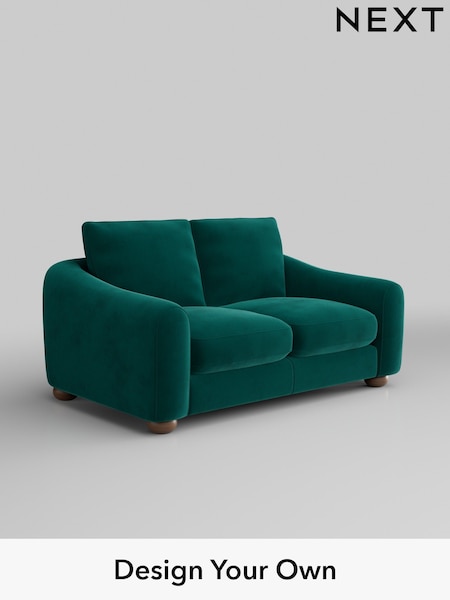Plush Velvet Easy Clean/Juniper Green Arches (H37064) | £1,125