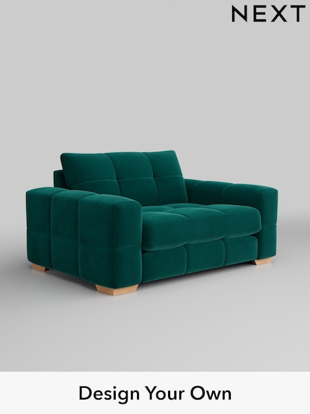 Plush Velvet Easy Clean/Juniper Green Brooke Deep Sit (H37065) | £1,525