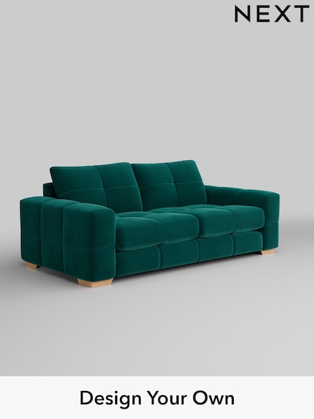 Plush Velvet Easy Clean/Juniper Green Brooke Deep Sit (H37065) | £1,725