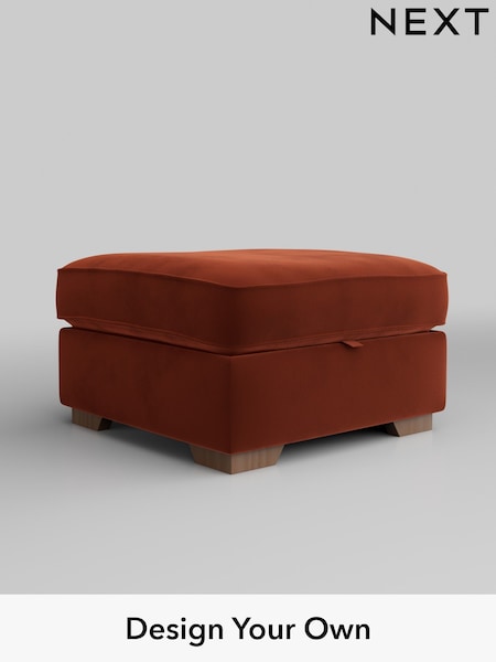 Plush Velvet Easy Clean/Ginger Orange Stamford (H37067) | £499