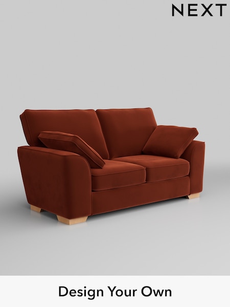 Plush Velvet Easy Clean/Ginger Orange Stamford (H37067) | £1,150