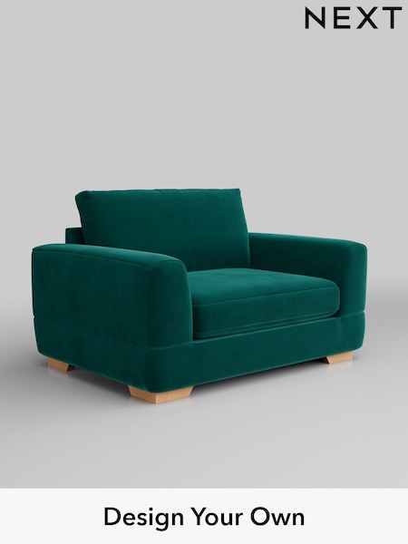 Plush Velvet Easy Clean/Juniper Green Clayton (H37070) | £950