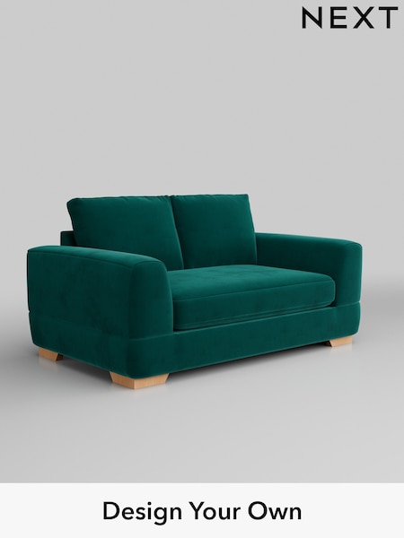 Plush Velvet Easy Clean/Juniper Green Clayton (H37070) | £1,125