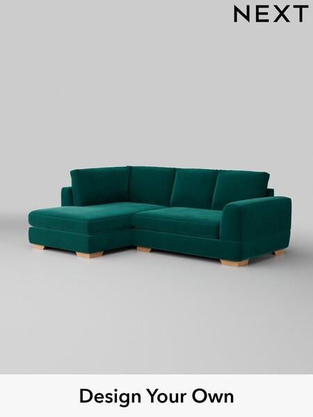 Plush Velvet Easy Clean/Juniper Green Clayton (H37070) | £1,725