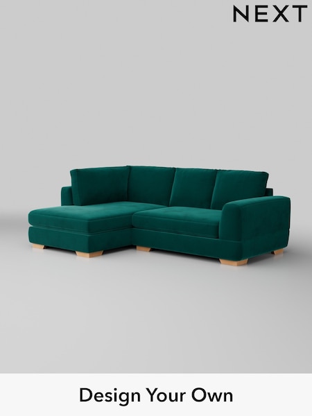 Plush Velvet Easy Clean/Juniper Green Clayton (H37070) | £1,725
