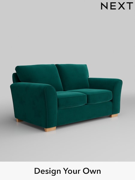 Plush Velvet Easy Clean/Juniper Green Michigan Ii (H37074) | £875