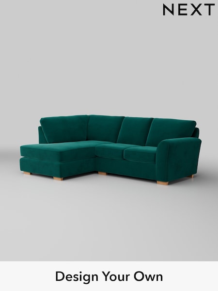 Plush Velvet Easy Clean/Juniper Green Michigan Ii (H37074) | £1,450