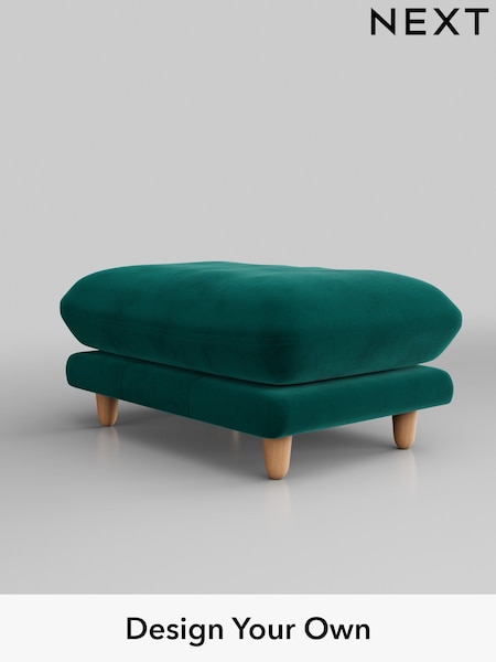 Plush Velvet Easy Clean/Juniper Green Odella (H37078) | £425