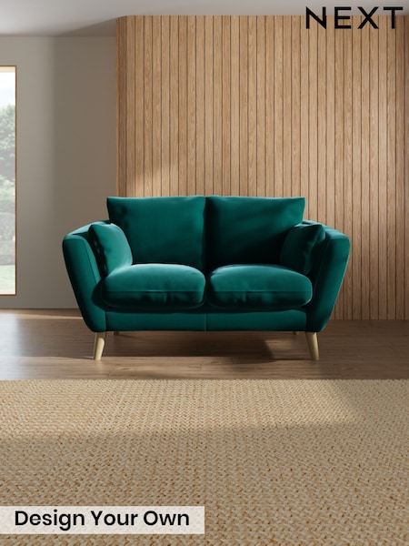 Plush Velvet Easy Clean/Juniper Green Orlo Relaxed Sit (H37083) | £999