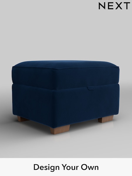 Plush Velvet Easy Clean/Navy Blue Michigan Ii (H37087) | £475