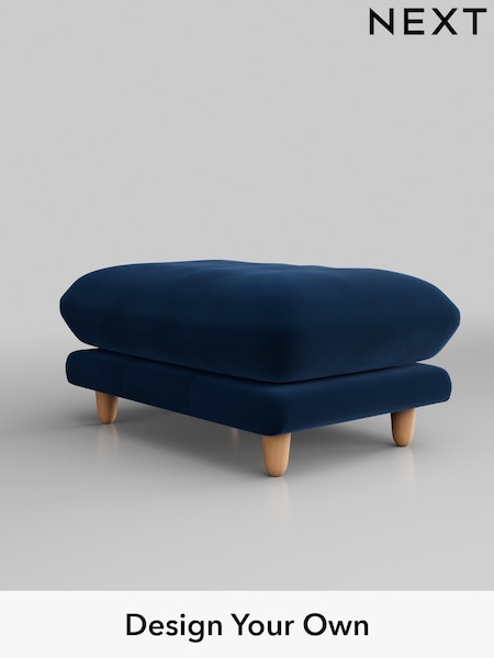 Plush Velvet Easy Clean/Navy Blue Odella (H37089) | £425