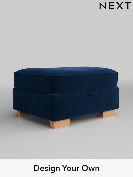 Plush Velvet Easy Clean/Navy Blue Hayden Highback (H37094) | £499