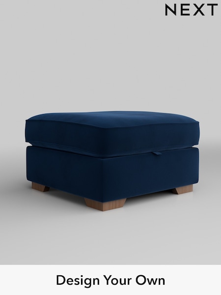 Plush Velvet Easy Clean/Navy Blue Stamford Highback (H37100) | £499