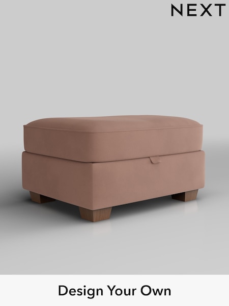 Plush Velvet Easy Clean/Mid Natural Hayden Highback (H37108) | £499