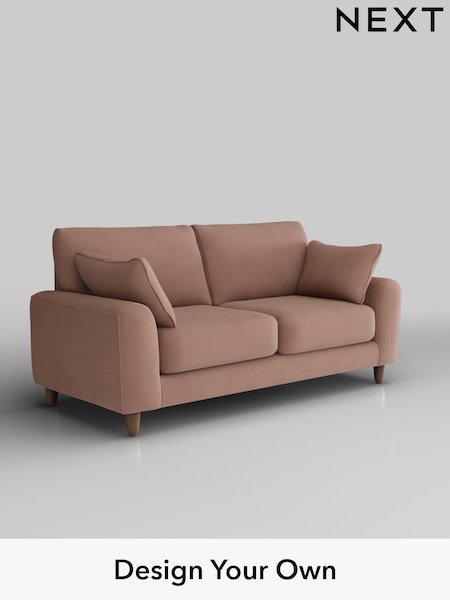 Plush Velvet Easy Clean/Mid Natural Campbell (H37121) | £1,175