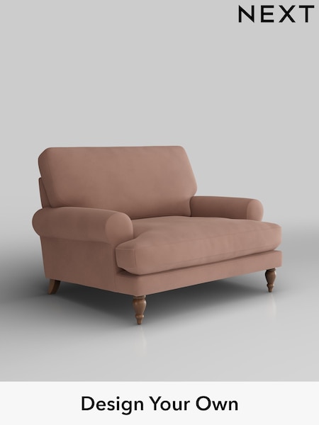 Plush Velvet Easy Clean/Mid Natural Erin Deep Relaxed Sit (H37122) | £975