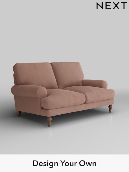 Plush Velvet Easy Clean/Mid Natural Erin Deep Relaxed Sit (H37122) | £1,175