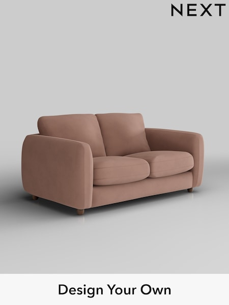 Plush Velvet Easy Clean/Mid Natural Aiden (H37124) | £1,125