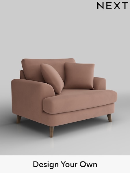 Plush Velvet Easy Clean/Mid Natural Parker (H37130) | £975