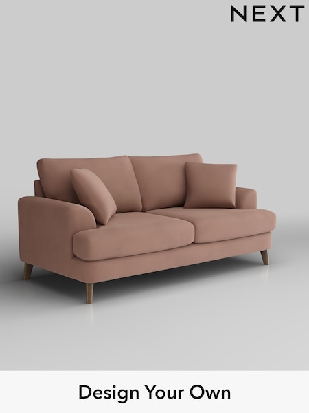 Plush Velvet Easy Clean/Mid Natural Parker (H37130) | £1,375