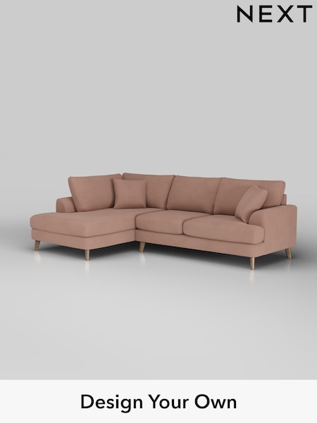 Plush Velvet Easy Clean/Mid Natural Parker (H37130) | £2,250