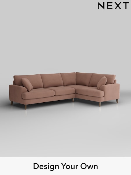 Plush Velvet Easy Clean/Mid Natural Parker (H37130) | £2,425