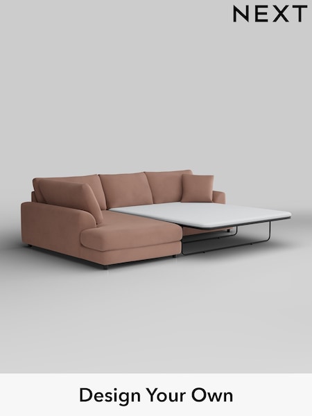 Plush Velvet Easy Clean/Mid Natural Parker (H37130) | £2,525