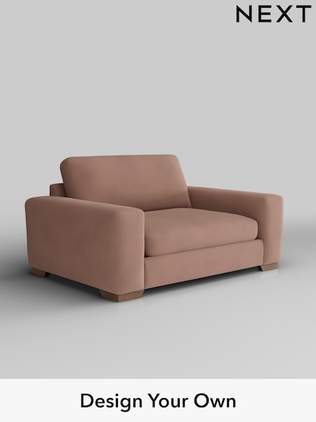 Plush Velvet Easy Clean/Mid Natural Houghton Deep Sit (H37132) | £1,175