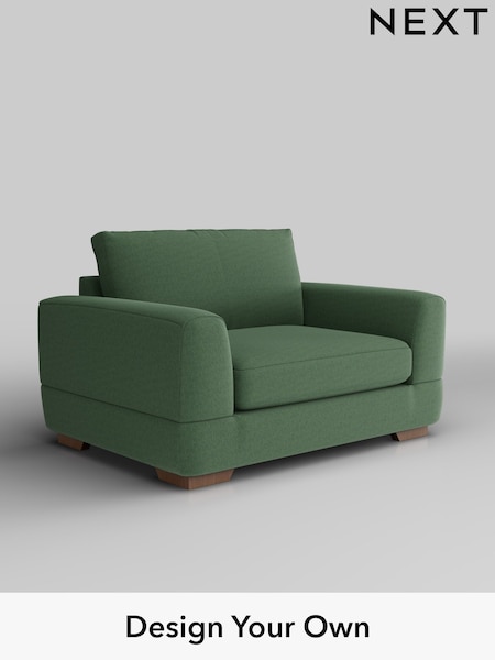 Relaxed Linen Look/Dark Green Clayton (H37135) | £950
