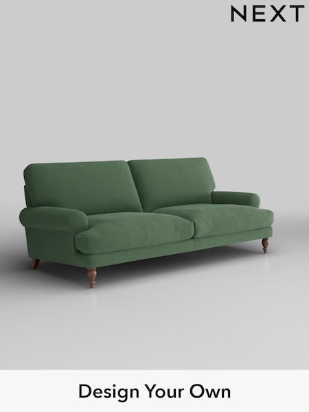 Relaxed Linen Look/Dark Green Erin Deep Relaxed Sit (H37136) | £1,375