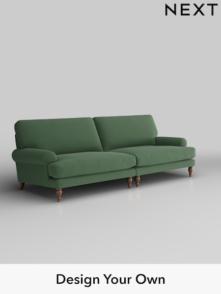 Relaxed Linen Look/Dark Green Erin Deep Relaxed Sit (H37136) | £1,475