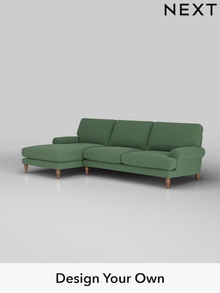 Relaxed Linen Look/Dark Green Erin Deep Relaxed Sit (H37136) | £1,975