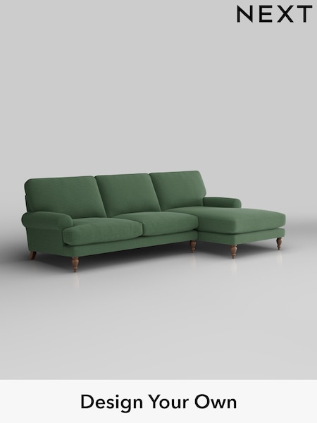 Relaxed Linen Look/Dark Green Erin Deep Relaxed Sit (H37136) | £1,975