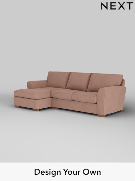 Plush Velvet Easy Clean/Mid Natural Michigan Ii (H37137) | £1,525