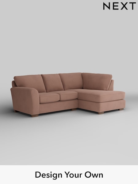 Plush Velvet Easy Clean/Mid Natural Michigan Ii (H37137) | £1,450