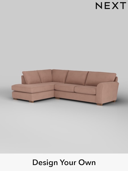 Plush Velvet Easy Clean/Mid Natural Michigan Ii (H37137) | £1,650