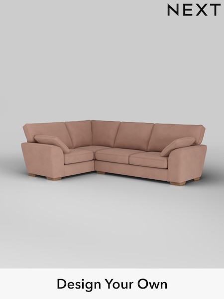 Plush Velvet Easy Clean/Mid Natural Stamford (H37139) | £2,075