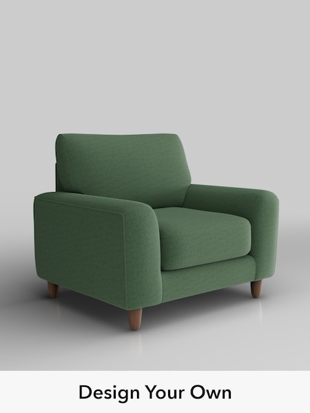 Relaxed Linen Look/Dark Green Campbell (H37140) | £875