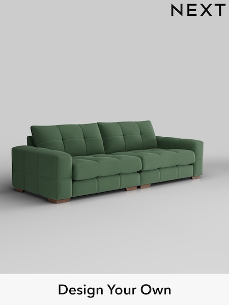Relaxed Linen Look/Dark Green Brooke Deep Sit (H37141) | £1,825