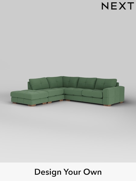 Relaxed Linen Look/Dark Green Brooke Deep Sit (H37141) | £2,825
