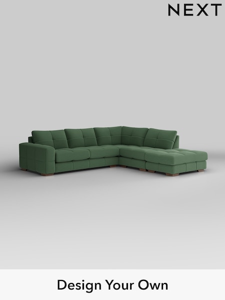 Relaxed Linen Look/Dark Green Brooke Deep Sit (H37141) | £2,825