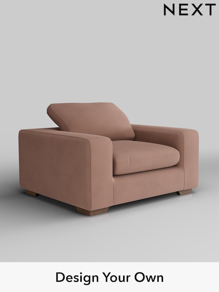 Plush Velvet Easy Clean/Mid Natural N Premium The Snuggle Grand (H37142) | £1,399